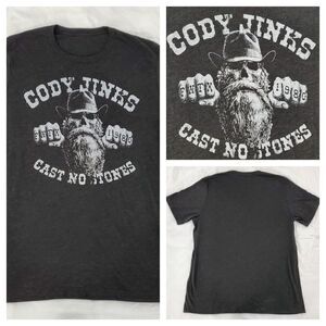 Cody Jinks Cast No Stones Country Music Shirt Mens XL Texas Artist Western